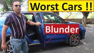 WORST Cars for Middle Class in India . DONT DESTROY WEALTH !!