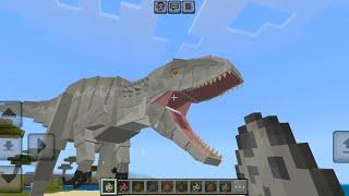 Dinosaurs The Gene Project ADDON in Minecraft PE