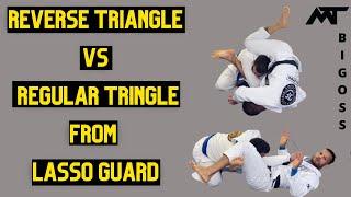 Reverse Triangle Vs Regular Triangle From Lasso Guard