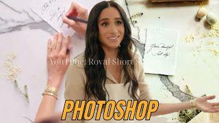 It's FaIt's Fake! Meghan Markle Caught Red Handed PHOTOSHOPING As Ever Handwritten Note