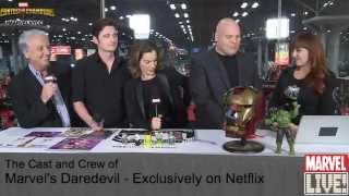 For The First Time, Here is the Cast of "Marvel's Daredevil" on Marvel LIVE! at NYCC 2014 - Part 2