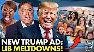 Trump Drops Hysterical New Ad ROASTING Libs Unhinged Election Night Meltdowns 