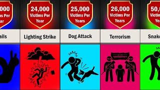 How Many People Die in a Year? : Comparison