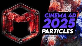 CINEMA 4D 2025 New PARTICLE Features