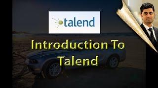 Introduction to Talend