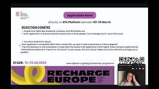 Guide for European Forum Alpbach Scholarship Holder Application