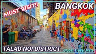 Bangkok's Coolest District & NEW Talad Noi Museum  Thailand