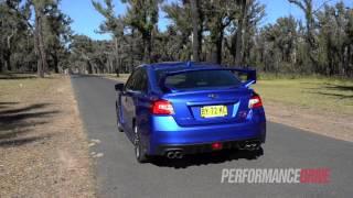 2014 Subaru WRX STI 0-100km/h & engine sound