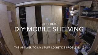 :Building: DIY Mobile Shelving