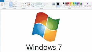 Windows 95 And 98 Windows 7 Windows 11 + ERROR! How to Draw MS Paint Windows Logos in Paint Tutorial