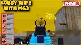 Metro Royale Lobby Wipe With MG3 in Solo Mode Arctic Base / PUBG METRO ROYALE CHAPTER 18