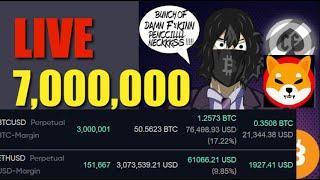Live $6,000,000 Bitcoin Trade Market Cipher Group Signal
