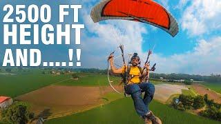 PARAMOTOR FLYING 2500 FEET IN SKY ! RAJVIR JAWANDA || LATEST VLOG 2020