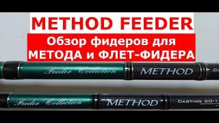 МЕТОД-ФИДЕР.Фидер для МЕТОДА И ФЛЕТ-ФИДЕРА.Обзор фидерных удилищ COLMIC METHOD FEEDER.Ловля на метод