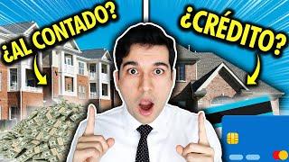 Comprar casa ¿Es mejor comprar a crédito o al contado? (te sorprenderás)