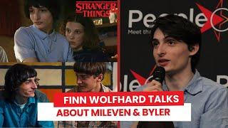 Finn Wolfhard talks about Mileven & Byler but also Mike’s relationship with Hopper