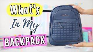 What's In My Backpack & Emergency Kit 2018 | Ellen Kelley