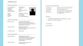 Lebenslauf in Word erstellen - professioneller Lebenslauf [Tabellarisch, Tutorial, Vorlage]