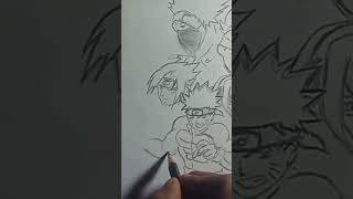 trending anime drawing#naruto anime drawing#naruto drawing tutorial#shorts