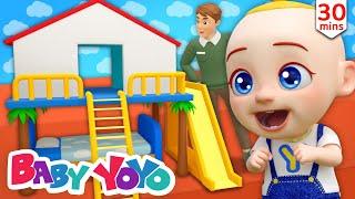 Color Kids Puzzle House | Color song | Learn Color | more Nursery rhymes | Baby yoyo