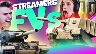 Streamers vs FV4005 / FV215b (183) Compilation Ep. 02 - World of Tanks Funny Moments