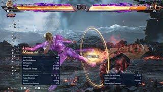 Tekken 8 Nina Williams Maximum Damage Combo (No CH,Heat,Rage)