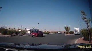 Henderson, NV Walmart parking lot car crash 06/20/2015.