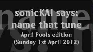 Results to sonicKAI says: name that tune (1st April 2012)