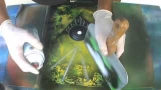 Spray Paint Art "Growing Culture" by Carlos Blázquez