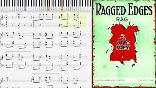 Ragged Edges by Otto Frey (1911, Ragtime piano)