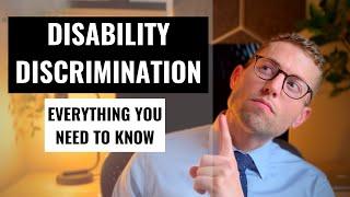 Disability Discrimination | Lawyer Explains