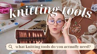 my HOLY GRAIL knitting tools  my favorite needles + notions, recs for beginners & must-haves