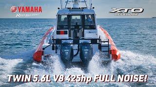 850 HORSEPOWER @ FULL NOISE! Twin Yamaha V8 F425 XTO's