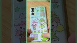 CUSTOMIZING MY PHONE CASE | RELAXING VIDEO