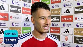 GABRIEL MARTINELLI: 'Thank you Bukayo for the assist! We've been practicing that in training' 