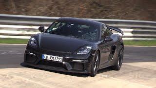 2020 Porsche 718 Cayman GT4 - Exhaust SOUNDS On The Nurburgring!