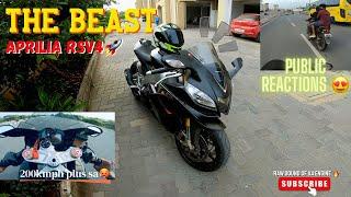 FINALLY THE BEASTAPRILIA RSV4 | AR EXHAUST NOTE| DREAM BIKE? |#bike #rsv4 #subscribe #bikelife