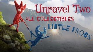 Unravel Two All Collectibles: Little Frogs