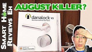Turns by ITSELF?! Danalock V3 Review - Smart Home Locks/Smart Home Security System