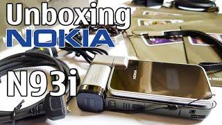 Nokia N93i Unboxing 4K with all original accessories Nseries RM-156 review