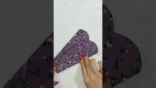 trick for baby frock/The trick of sewing doll clothes