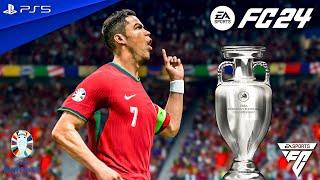 FC 24 - UEFA EURO 2024 Full Tournament Legendary Playthrough | PS5™ [4K60]