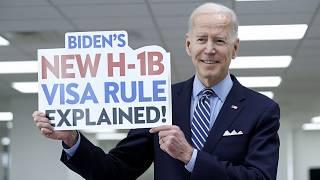 Biden’s New H-1B VISA Rule Explained: Big Changes You Need to Know