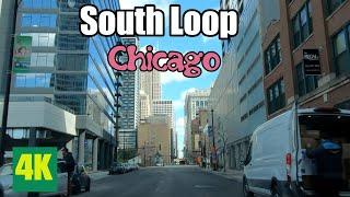 South Loop Chicago: Amidst  pandemic and constructions: 4K