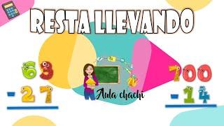 Resta Llevando | Aula chachi - Vídeos educativos para niños