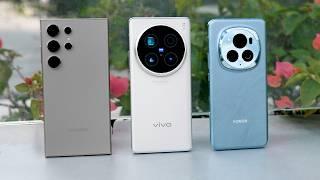 vivo X100 Ultra vs. Samsung S24 Ultra vs. Honor Magic 6Pro