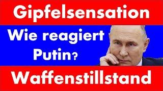 Waffenruhe in der Ukraine! Wie reagiert Putin?