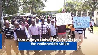 Tom Mboya University lectures join the nationwide strike