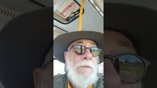 David on the bus