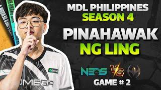 H2WO LING AND WEST BACKDOOR PLAY | OMEGA NEOS VS MM GAME 2 MDL-PH S4 | OMEGA NEOS VS MARTIAL MAYHEM